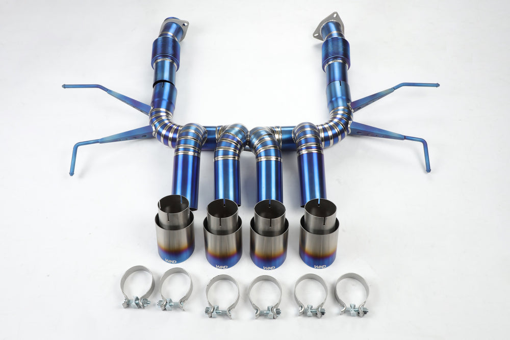 Corvette C8 Z06 Exhaust (Blue Heat)