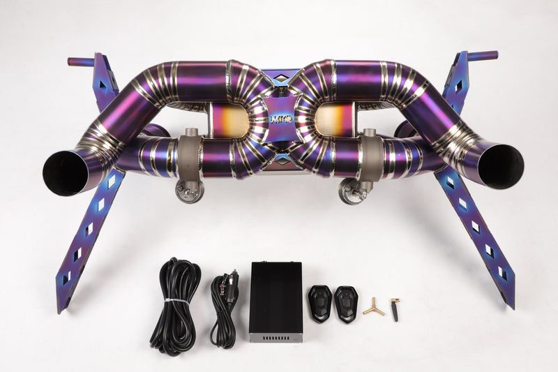 Lamborghini Huracan Valved Titanium Exhaust