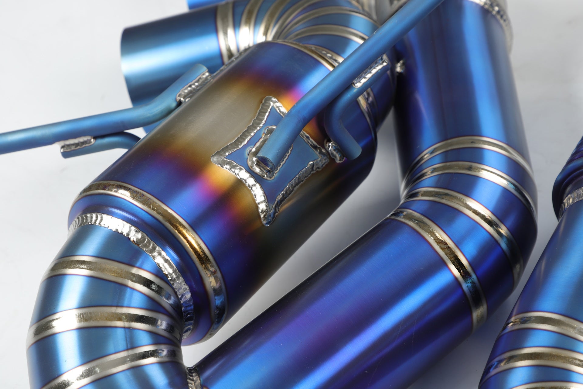 Corvette C8 Titanium Catback 2020+ (Brushed Blue) – WIKD Motorsports