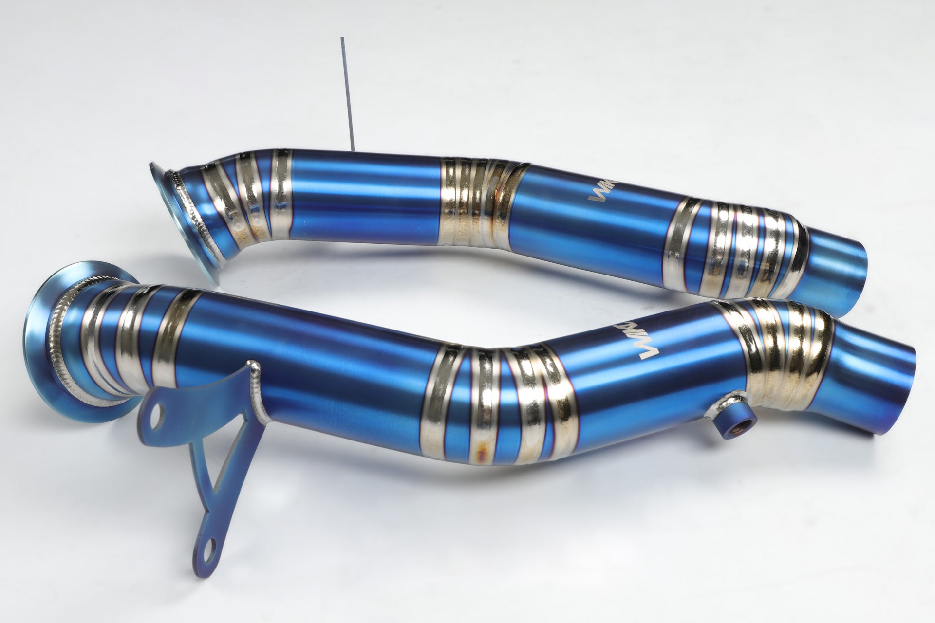 Ferrari 458 Italia 4.5L Titanium Downpipe 2010-2015 (Brushed